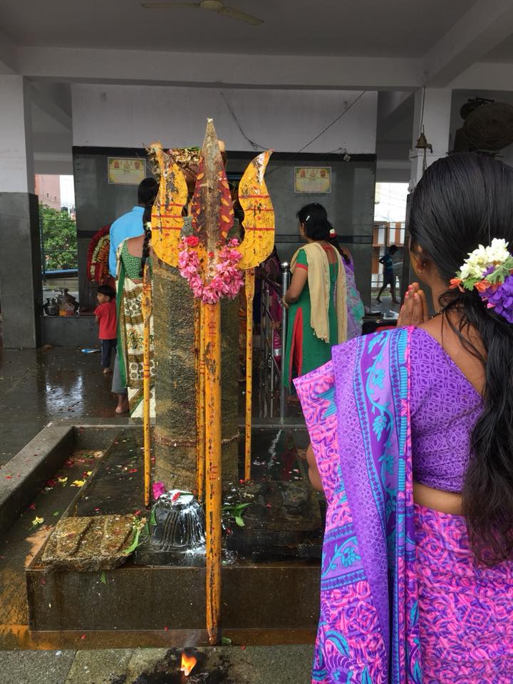 Menstruation Awareness program in Devi Temple premises