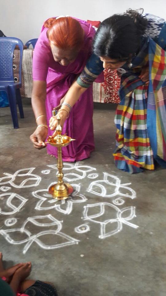 Menstruation Awareness program in Devi Temple premises