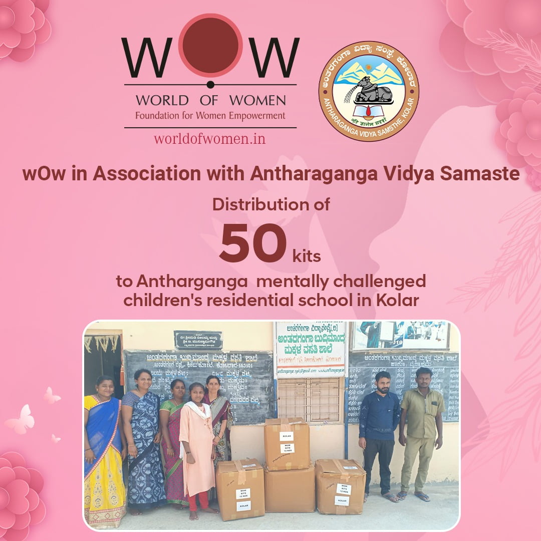 Happy to Announce we were able to reach out to 50 mentally challenged adolescent girls from Antgarganga vidya samaste from WOW